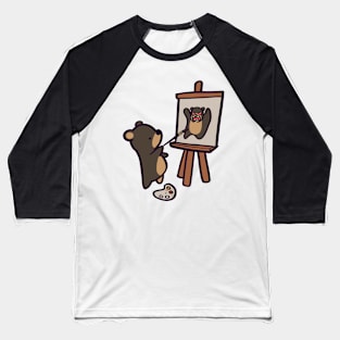 Self Pawtrait Baseball T-Shirt